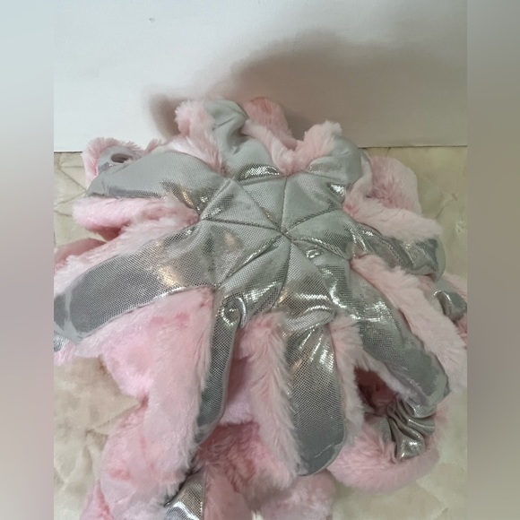 Octopus Pink Silver Plush Stuffed Animal Walgreens Soft Sea Creature Ocean Life - Picture 10 of 13